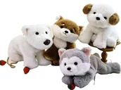 Szkolne artykuły papiernicze - Torebka pluszowa na ramię Mix - miniaturka - grafika 1