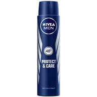 Pozostałe kosmetyki - Nivea antyperspirant PROTECT & CARE spray 250ml MĘSKI - miniaturka - grafika 1