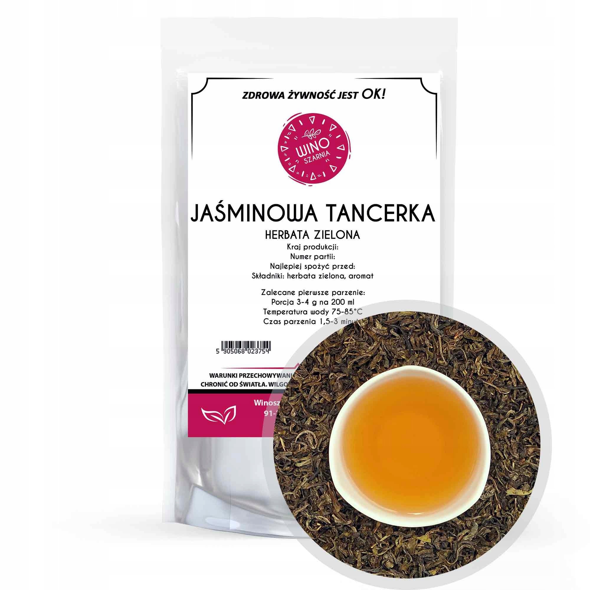 Herbata zielona Jaśminowa Tancerka 1kg