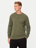 Bluzy męskie - EA7 Emporio Armani Bluza 8NPM30 PJVRZ 1846 Zielony Regular Fit - miniaturka - grafika 1