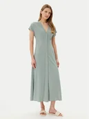 Sukienki - ONLY Sukienka letnia Nova Mollie 15317841 Zielony Regular Fit - miniaturka - grafika 1