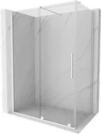 Kabiny prysznicowe - Mexen Velar kabina prysznicowa rozsuwana 160x70 cm, transparent, biała - 871-160-070-01-20 - miniaturka - grafika 1