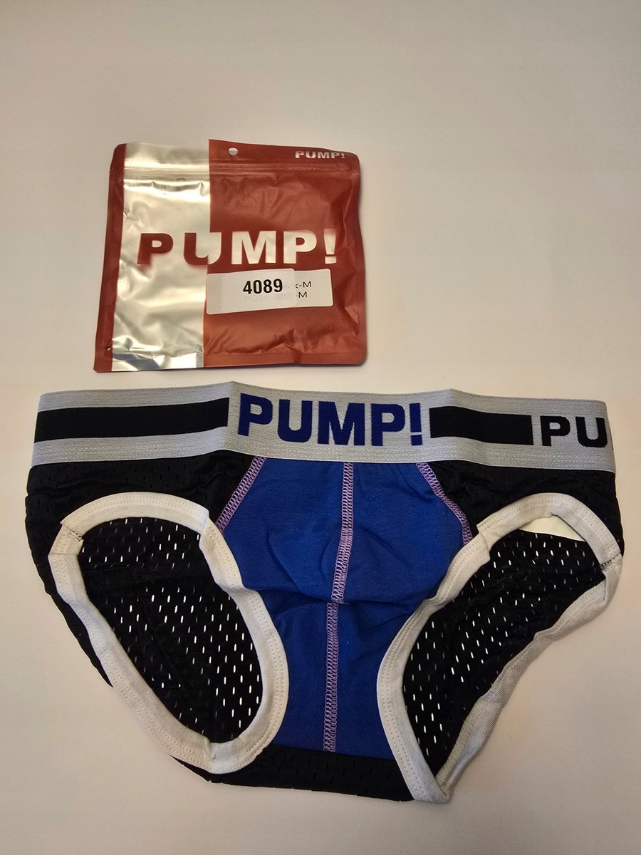 Męska bielizna, slipy marki PUMP rozmiar M, nowe majtki (4089)