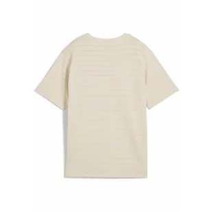 Damska strukturalna koszulka ESS ELEVATED o luźnym kroju PUMA Alpine Snow White - Koszulki sportowe damskie - miniaturka - grafika 1