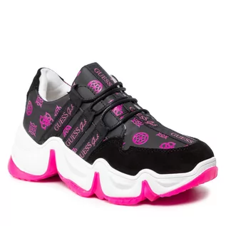 Buty dla dziewczynek - Sneakersy Guess - Renata FJ5REN ELE12 BLACK - grafika 1