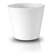 Donice - Osłonka ceramiczna biała 10 cm - miniaturka - grafika 1