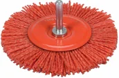 Akcesoria do urządzeń czyszczących - Yato szczotka tarczowa z trzpieniem nylonowa 100mm YT-47792 YT-47792 - miniaturka - grafika 1
