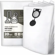 Worki do odkurzaczy - 20x Worek do Odkurzacza Metabo Shr 2050 M Syntetyczny Pojemny Mocny Duży G9 - miniaturka - grafika 1