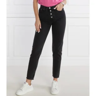 CALVIN KLEIN JEANS Jeansy | Mom Fit - Spodnie damskie - miniaturka - grafika 1