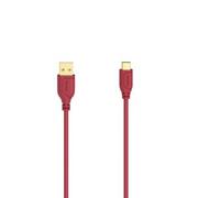Kable USB - Hama Usb 2.0 A-c Flexi & Slim 0,75 m Czerwony - miniaturka - grafika 1