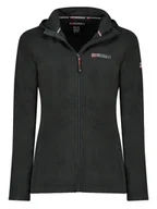 Kurtki damskie - Geographical Norway Kurtka polarowa "Tugood" w kolorze czarnym - miniaturka - grafika 1