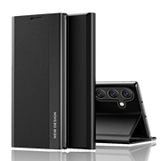Szkła hartowane na telefon - Etui Leather New do Samsung Galaxy A54 5G - 3 kolory - miniaturka - grafika 1