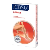 Bielizna lecznicza - Jobst Opaque, podkolanówki uciskowe, CCL2, zamknięte palce, rozmiar 2, petite, karmelowe - miniaturka - grafika 1