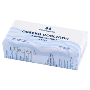 Wege Siostry Osełka roślinna z nerkowcami z solą 150 g - Produkty wegańskie i wegetariańskie - miniaturka - grafika 1