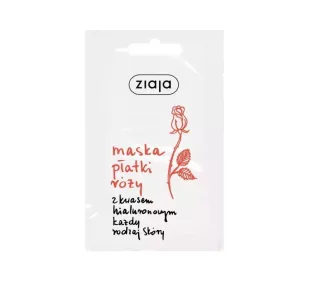 Ziaja Różana Maseczka młodości z kwasem hialuronowym 7ml - Maseczki do twarzy - miniaturka - grafika 1