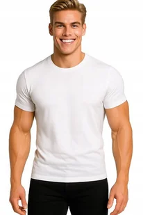 T-shirt Męski Koszulka Męska Bawełniana Xl Podkoszulek Sportowa Jakość - Koszulki męskie T-shirt Męski Koszulka Męska Bawełniana Xl Podkoszulek Sportowa Jakość - Koszulki męskie - miniaturka - grafika 1