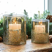 Świeczniki - Świecznik, zestaw 2 szt. Plélo - miniaturka - grafika 1