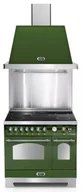 Kuchenki elektryczne - Zestaw Kuchnia Indukcyjna LOFRA DOLCEVITA 90 OLIVA VERDE RVD96MFTE/5i/Chrome/Z - miniaturka - grafika 1