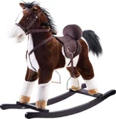 Zabawki na biegunach - Jokomisiada Duży konik na biegunach merda ogonem ZA0052 - miniaturka - grafika 1