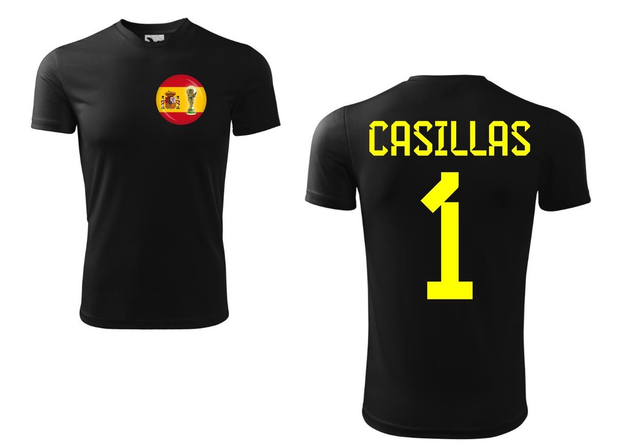 Treningowa Koszulka HISZPANIA IKER CASILLAS 1 jr