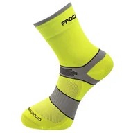 Skarpetki męskie - Skarpetki Progress P CHS 8CF Cycling High Rozmiar skarpet: 43-47 / Kolor: żółty - miniaturka - grafika 1