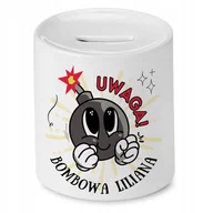 Skarbonki - Skarbonka Dla Liliany na Urodziny Imieniny Prezent z Nadrukiem ze Zdjęciem + Opakowanie na prezent (wzór 02) - miniaturka - grafika 1