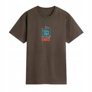 T-shirt Męski VANS Dollface SS Turkish Coffee VN000M5GD4C1 M - Koszulki męskie - miniaturka - grafika 1