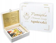 Pamiątka Pierwszej Komunii Świętej - BIBLIA DLA DZIECI NA KOMUNIĘ CHRZEST W OBRAZKACH - miniaturka - grafika 1