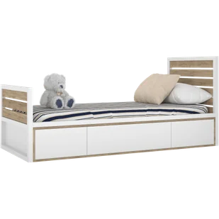 Łóżko 90x200 białe Tutu White - Łóżka dla dzieci i młodzieży - miniaturka - grafika 1