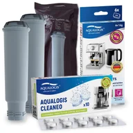 Akcesoria i części do ekspresów do kawy - Zestaw Krups Filtr Krups F08801 2szt, Cleaneo 10szt, Decalc 6szt - miniaturka - grafika 1