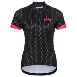 Koszulka tech. damska Odlo Stand-up collar s/s full zip ESSENTIAL ODLO XS - Pozostała odzież narciarska - miniaturka - grafika 1