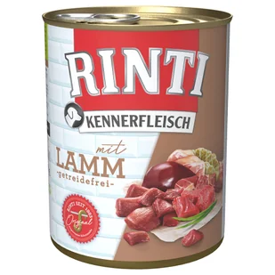 RINTI, 6 x 800 g - Jagnięcina - Mokra karma dla psów - miniaturka - grafika 1