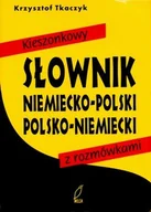 Książki do nauki języka niemieckiego - Kieszonkowy słownik niemiecko-polski, polsko-niemiecki z rozmówkami - miniaturka - grafika 1