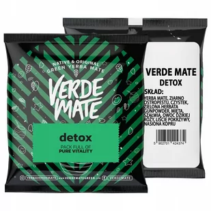 Verde Mate Zielony Detox 50g - Yerba Mate - miniaturka - grafika 1