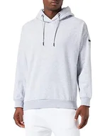 Bluzy męskie - TILDEN Męska bluza z kapturem 37731132, jasnoszary melanż, XL, jasnoszary melanż, XL - miniaturka - grafika 1