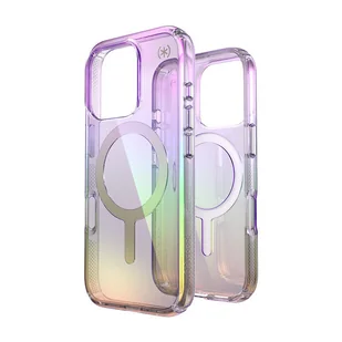 Speck Presidio2 Lux MagSafe - Etui iPhone 16 Pro (Amazing Purple / Clear) - Etui i futerały do telefonów - miniaturka - grafika 1