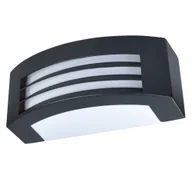 Lampy ogrodowe - Lampa elewacyjna zewnętrzna kinkiet LED czarny - miniaturka - grafika 1