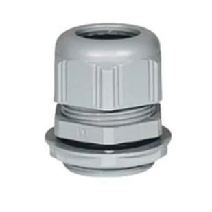 Legrand Dławnica kablowa poliamidowa M63 IP68 jasnoszara ISO-63 098009 098009 - Kanały kablowe - miniaturka - grafika 1