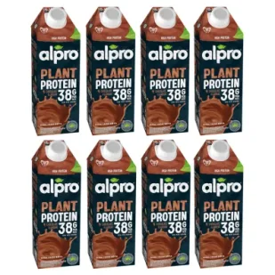 Alpro Plant Protein Napój sojowy wysokobiałkowy o smaku czekoladowym Zestaw 8 x 750 ml - Napoje roślinne - miniaturka - grafika 1