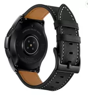 Akcesoria do smartwatchy - Best Accessories UNIWERSALNY PASEK SKÓRZANY 22MM CZARNY BLACK 2562 - miniaturka - grafika 1