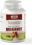 Suplementy i witaminy dla psów - Mikita Pet Calcium Megavit - suplement diety uzupełniający niedobory wapnia - miniaturka - grafika 1