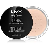 Pudry do twarzy - NYX Cosmetics Mineral Finishing Powder Medium/dark NMFPF002-00 - miniaturka - grafika 1