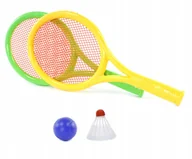 Badminton - Zestaw Do Gry Badminton Dziecięcy Rakietki Paletki - miniaturka - grafika 1