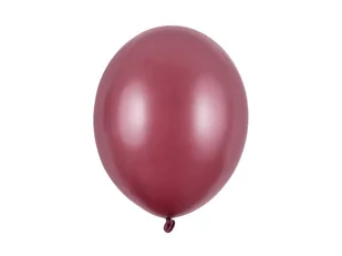 Balony lateksowe Decorator Metaliczne Bordowe 12cm, 100 szt. - Balony i akcesoria - miniaturka - grafika 1