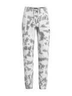 Spodnie sportowe damskie - Bench Spodnie dresowe "Shylah" w kolorze szaro-białym - miniaturka - grafika 1