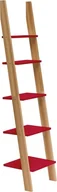 Regały - Ragaba Regał ASHME 45 czerwony - miniaturka - grafika 1