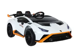 Auto Na Akumulator Lamborghini STO DRIFT Białe - Pojazdy elektryczne dla dzieci - miniaturka - grafika 1