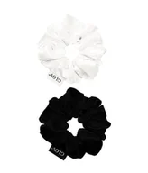 Ozdoby do włosów - GLOV Scrunchies 2 Pack S - Black/Beige Gumka do włosów 2 szt. - miniaturka - grafika 1