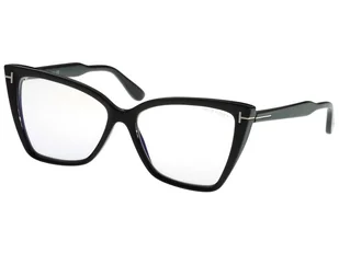 Dioptrie szkieł Tom Ford FT5844-B 001 - Okulary korekcyjne, oprawki, szkła - miniaturka - grafika 1