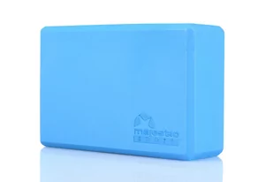 Majestic Sport Kostka do jogi Majestic Yoga niebieska GVE5012/B - Klocki do jogi - miniaturka - grafika 1